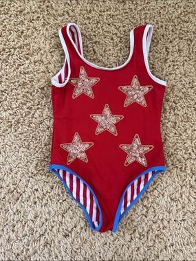 Feather 4 arrow kids swimsuit size 6